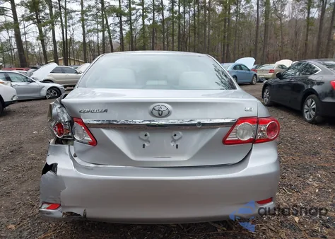 2011 Toyota Corolla Le from USA, damaged, VIN JTDBU4EE9B9136179